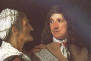 Michael Sweerts The Young Man and the Procuress (mk05) oil on canvas